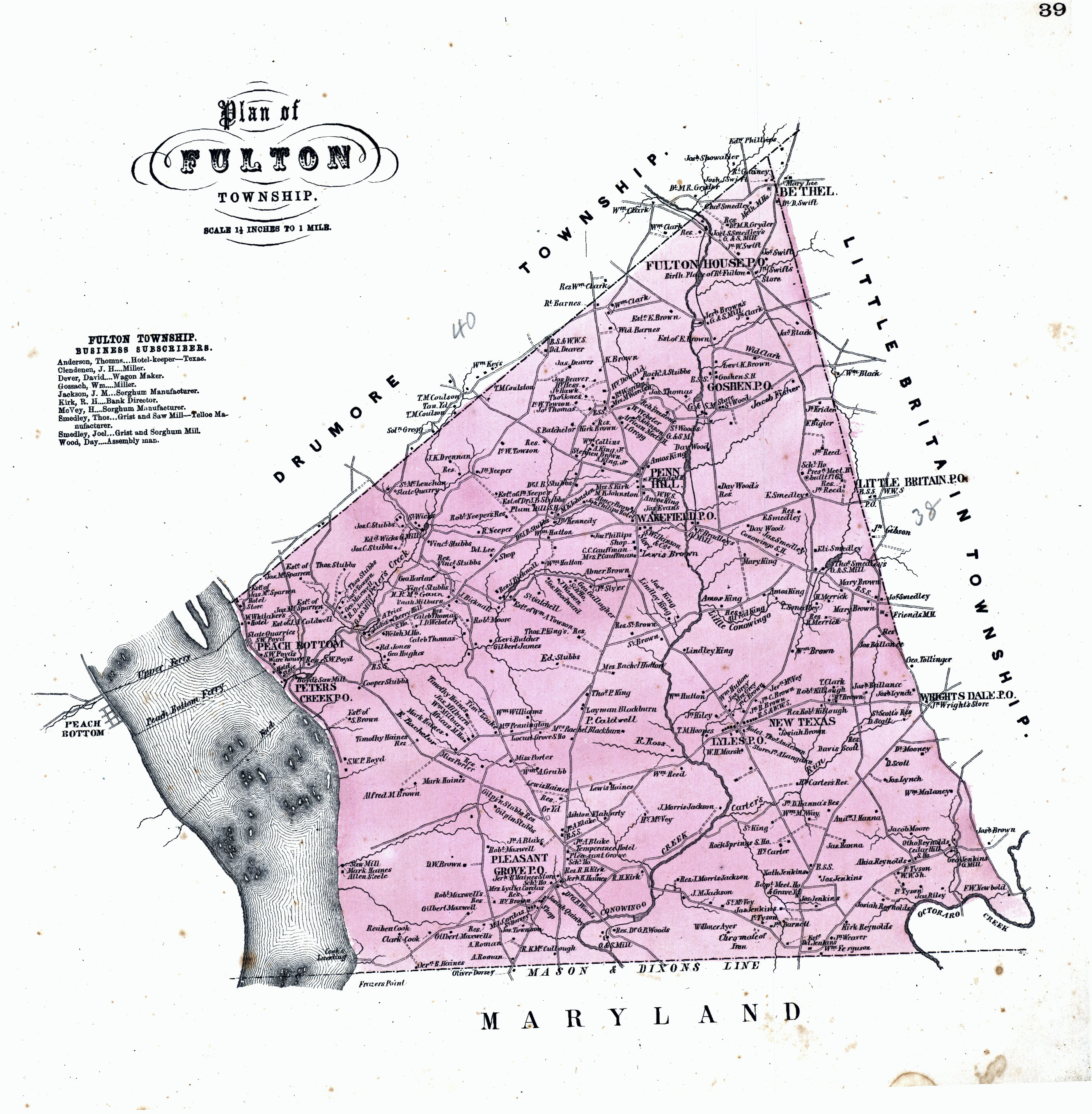 Lancaster County Ancestor Tracks